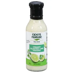 Open Nature Dressing Creamy Cilantro Lime 11.8 Fz - 11.8 Fz