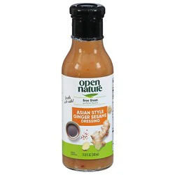 Open Nature Dressing Asian Sesame Ginger 11.8 Fz - 11.8 Fz