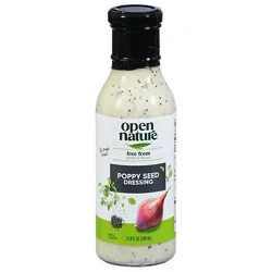 Open Nature Dressing Poppy Seed 11.8 Fz - 11.8 Fz