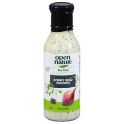 Open Nature Dressing Poppy Seed 11.8 Fz - 11.8 Fz