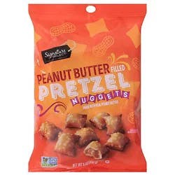Si Nature Select Peanut Butter Nugget Pretzel Single Serve 5 Oz - 5 OZ