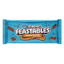 Feastables Mrbeast Peanut Butter Milk Chocolate Bar - 2.1 Oz