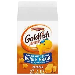 Goldfish Baked With Whole Grain Cheddar Crackers - 27.3 Oz