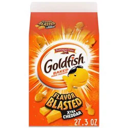 Goldfish Flavor Blasted Xtra Cheddar Cheese Crackers - 27.3 Oz