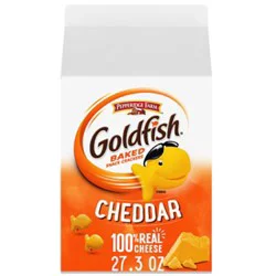 Goldfish Cheddar Cheese Crackers - 27.3 Oz