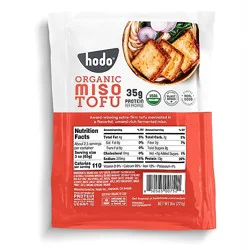 Hodo Organic Miso Extra Firm Tofu - 8 Oz
