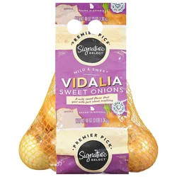 Signature Select Vidalia Sweet Onions - 3 Lb