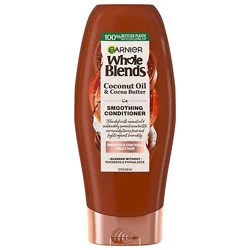 Garnier Whole Blends Smoothing Conditioner Coconut Oil And Cocoa Butter - 22 Fl. Oz.