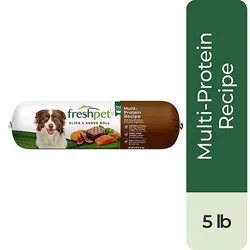 Freshpet Healthy & Natural Dog Food Fresh Multi Protein Roll - 5 Lb