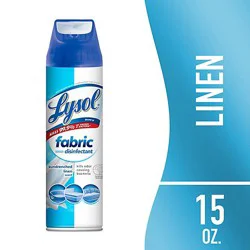 Lysol Fabric Sundrenched Linen Disinfectant Spray - 15 Oz