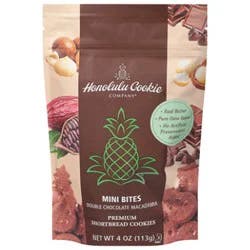 Honolulu Cookie Company Double Chocolate Macadamia Shortbread - 4 Oz