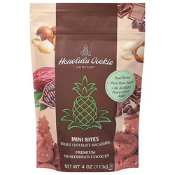 Honolulu Cookie Company Double Chocolate Macadamia Shortbread - 4 Oz