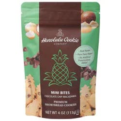 Honolulu Cookie Company Chocolate Chip Macadamia Shortbread - 4 Oz