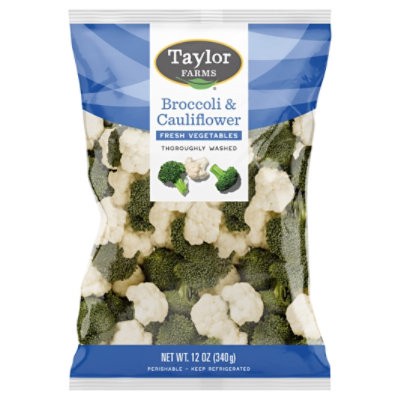 slide 1 of 1, Taylor Farms Broccoli Cauliflower - 12 Oz, 12 oz