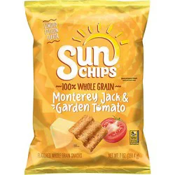 Sunchips Monterey Jack And Garden Salsa 7oz - 7 Oz