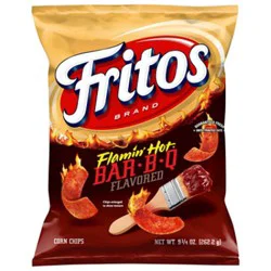 Fritos Flamin Hot Bar B Que 9.25oz - 9.25 Oz