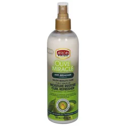 African Pride Olive Miracle 7n1 Leave In Spray - 12 Oz