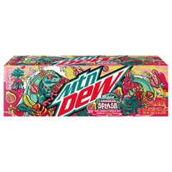 Mtn Dew Baja Caribbean Spash 12-12fz - 12-12 Fz