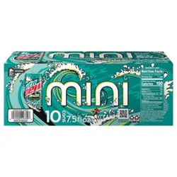 Mtn Dew Baja Blast 10-7.5fz - 10-7.5