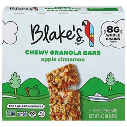 Blakes Seed Based Bars Chewy Apple Cinnamon 5ct - 4.6 Oz