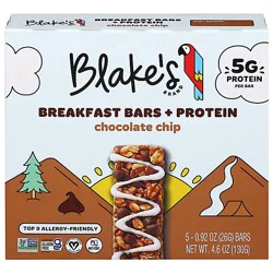 Blakes Seed Based Bars Chewy Chocoalte Chip 5ct - 4.6 Oz
