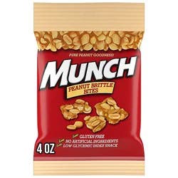 Munch Peanut Brittle Bites Bag - 4.0 Oz