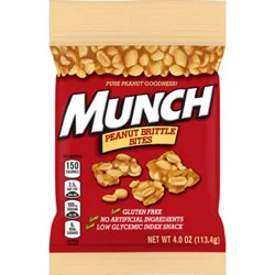 Munch Peanut Brittle Bites Bag - 4.0 Oz
