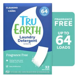 Tru Earth Detergent Laundry No Scent - 32 Count