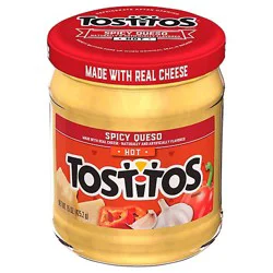 Tostitos Dip Spicy Queso Hot - 15 Oz