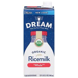 Dream Rice Organic Whole Milk- 32 Fl. Oz.