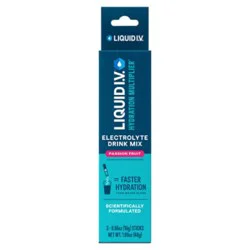Liquid I.v. Hydration Multiplier Passion Fruit Electrolyte Powder Drink Mix - 3 Count