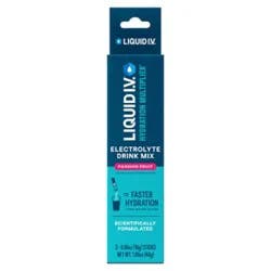Liquid I.v. Hydration Multiplier Passion Fruit Electrolyte Powder Drink Mix - 3 Count