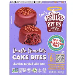 Better Bites Cake Bites Double Chocolate - 4.7 Oz