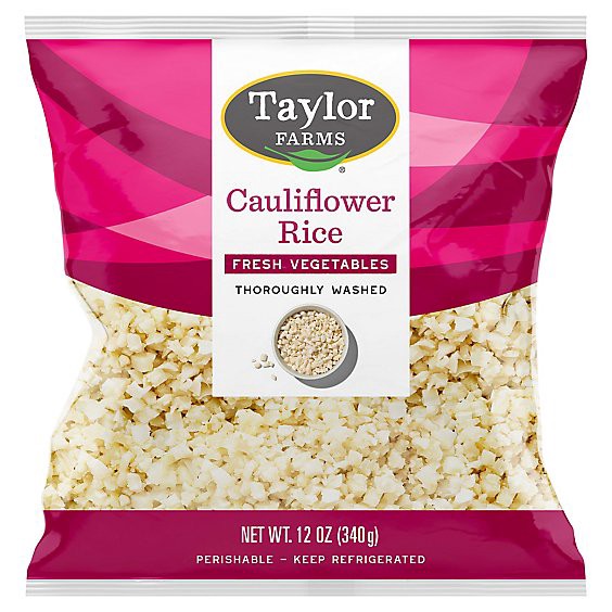slide 1 of 1, Taylor Farms Riced Cauliflower - 12 Oz, 12 oz