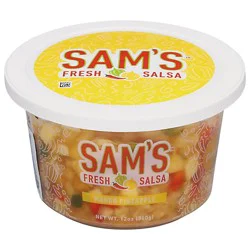 Sam's Salsa Mango Pineapple - 12 Oz