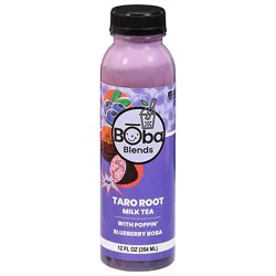 Boba Blends Taro Root With Blueberry Boba - 12 Oz