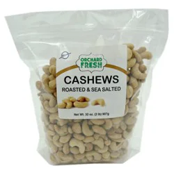 Roasted And Salted Cashews - 32 Oz