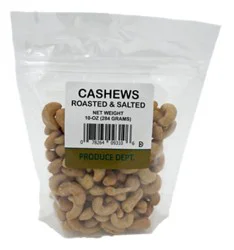 Hines Roasted & Salted Cashews - 10 Oz