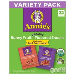 Annies Homegrown Fruit Snack 22ct Variety - 15.4 Oz