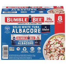 Bumble Bee Solid White Albacore Tuna In Water 8pk/5oz Ea - 40 Oz