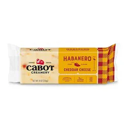 Cabot Creamery Bar Habanero Cheddar Cheese - 8 Oz