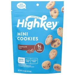 High Key Snacks Cookie Choc Chip Minis - 1.75 Oz