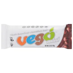 Vego Choc Bar Mini Whole Hazelnut - 2.3 Oz