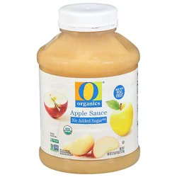 O Organics Apple Sauce No Added Sugar 46 Oz - 46 Oz