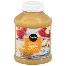 Signature Select Apple Sauce Sweetened 48 Oz - 48 Oz