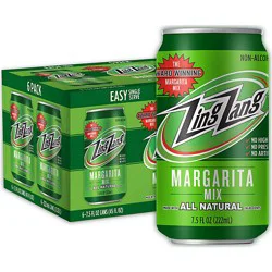 Zing Zang Margarita Mix 7.5oz - 6-7.5fz