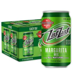 Zing Zang Margarita Mix 7.5oz - 6-7.5fz