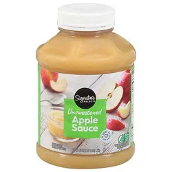 Signature Select Apple Sauce Unsweetened 46 Oz - 46 Oz