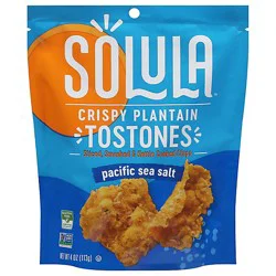 Solula Tostones Pacific Sea Salt Crisp - 4 Oz