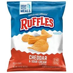 Ruffles Cheddar & Sour Cream 1.5oz - 1.5 Oz